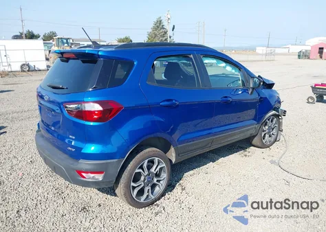 2019 Ford Ecosport Ses из США, поврежденный, VIN MAJ6S3JL9KC307592